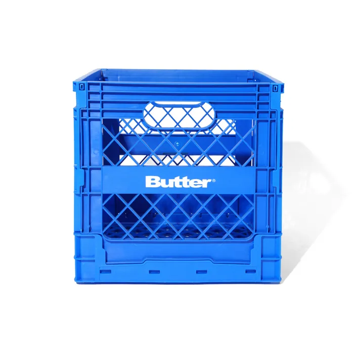 Accessories Men Butter Goods Blue Note Collapsible Record Crate Royal Blue