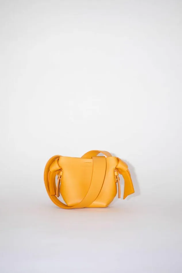 Acne Studios Bags Woman Musubi Micro Tote Pumpkin Orange