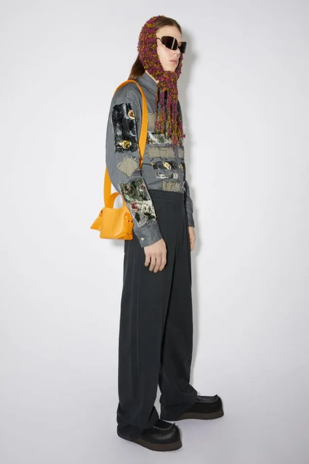 Acne Studios Bags Woman Musubi Micro Tote Pumpkin Orange