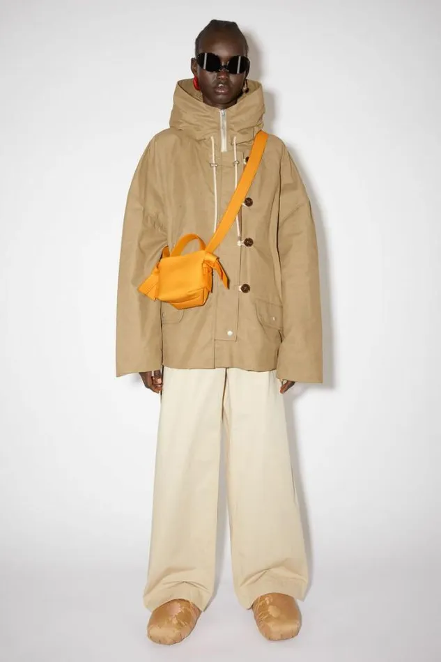 Acne Studios Bags Woman Musubi Micro Tote Pumpkin Orange