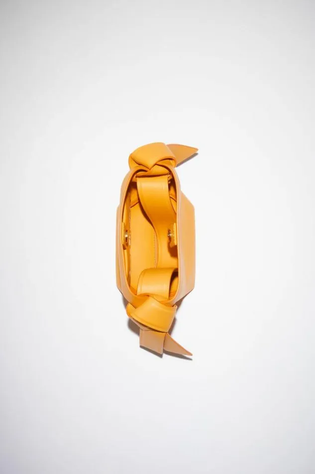 Acne Studios Bags Woman Musubi Micro Tote Pumpkin Orange
