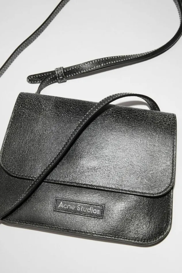 Acne Studios Bags Woman Platt Crossbody Bag Black