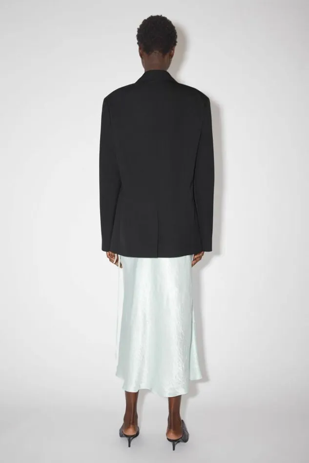 Acne Studios Outerwear Woman Singlebreasted Jacket Black