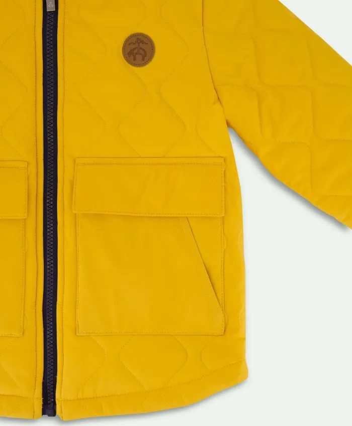 Coats andamp Jackets Kids Brooks Brothers Boys Lightweight Quilted Jacket Gold
