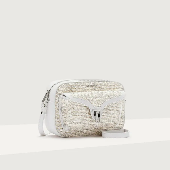 Coccinelle Crossbody Bags Beat Snowflakes Woven Small Multi Silbrwh 8211 Women