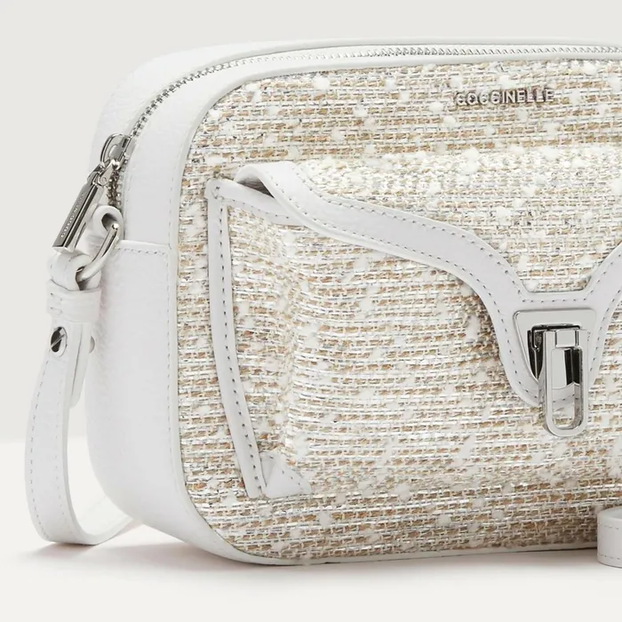 Coccinelle Crossbody Bags Beat Snowflakes Woven Small Multi Silbrwh 8211 Women