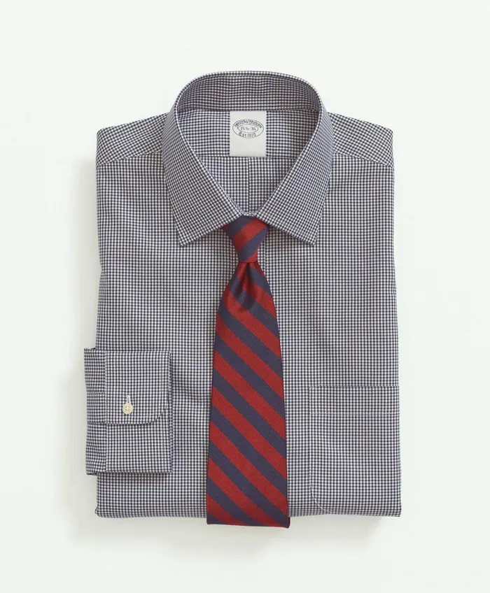 Dress Shirts Men Brooks Brothers Big andamp Tall Stretch Supima Cotton NonIron Pinpoint Oxford Ainsley Collar Gingham Dress Shirt Navy Dress Shirts Men Brooks Brothers Big andamp Tall Stretch Supima Cotton NonIron Pinpoint Oxford Ainsley Collar Gingham Dress Shirt Navy