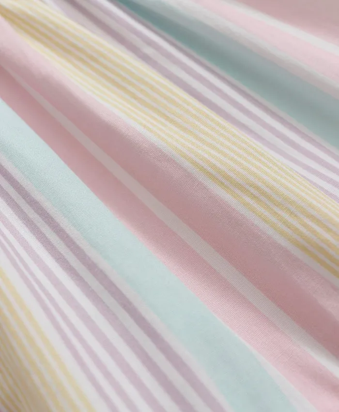 Dresses Kids Brooks Brothers Girls Cotton Stripe Tiered Shirt Dress Pink