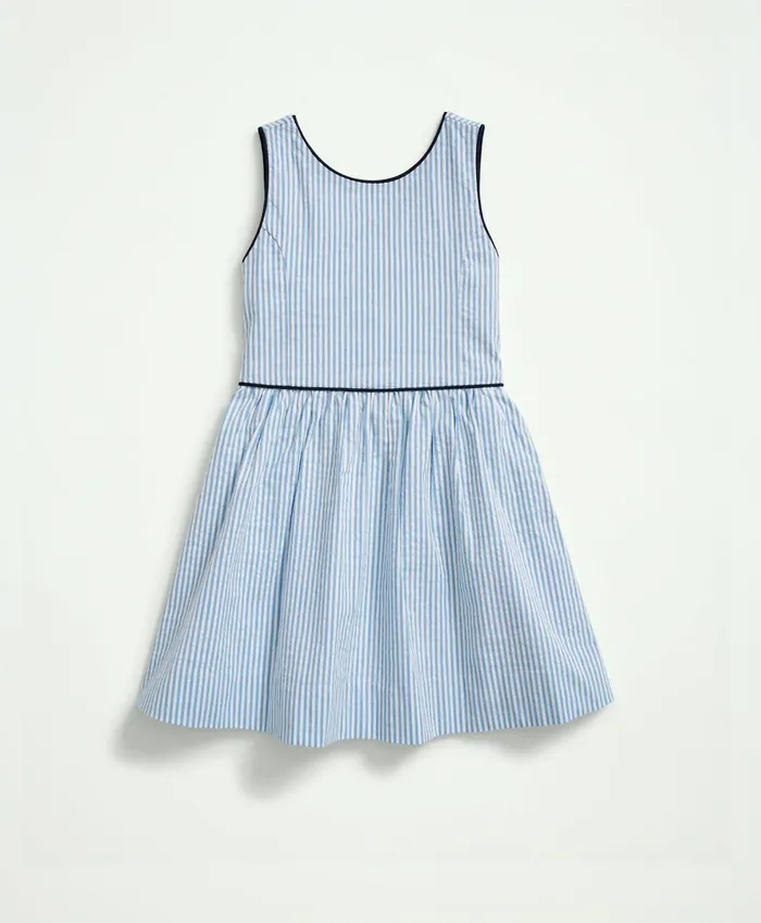 Dresses Kids Brooks Brothers Girls Striped Cotton Fit andamp Flare Dress White Dresses Kids Brooks Brothers Girls Striped Cotton Fit andamp Flare Dress White