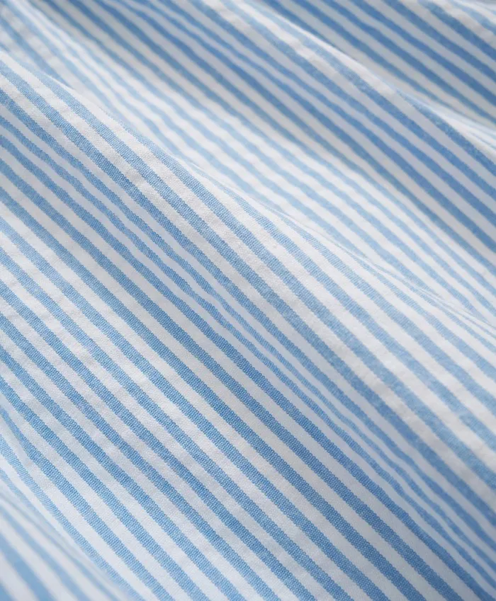 Dresses Kids Brooks Brothers Girls Striped Cotton Fit andamp Flare Dress White