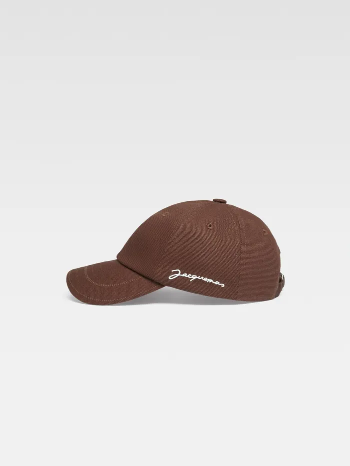 JACQUEMUS Hats Signature Baseball Cap Brown 8211 Women