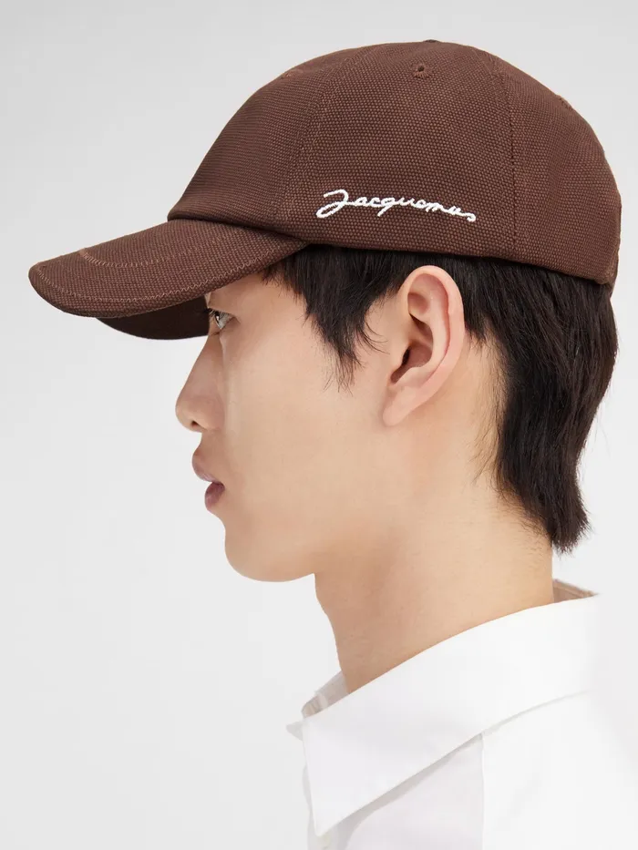 JACQUEMUS Hats Signature Baseball Cap Brown 8211 Women