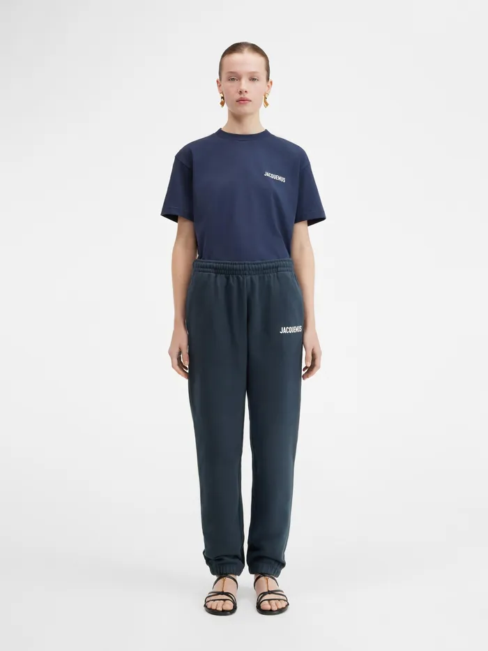 JACQUEMUS Sweatshirts and Joggings Logo Printed TrackPants Dark Navy 8211 Men