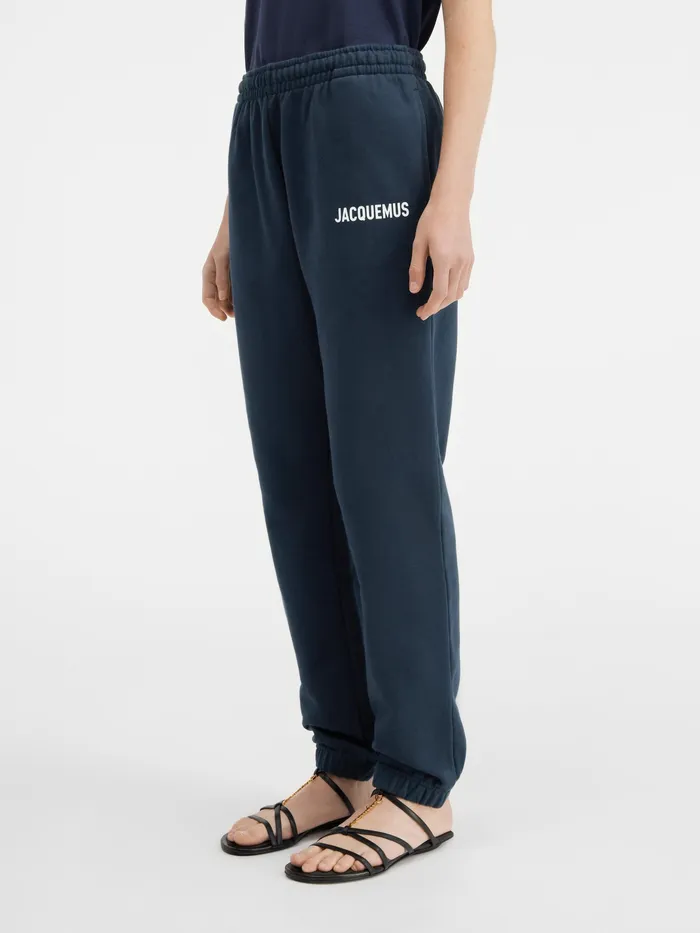 JACQUEMUS Sweatshirts and Joggings Logo Printed TrackPants Dark Navy 8211 Men
