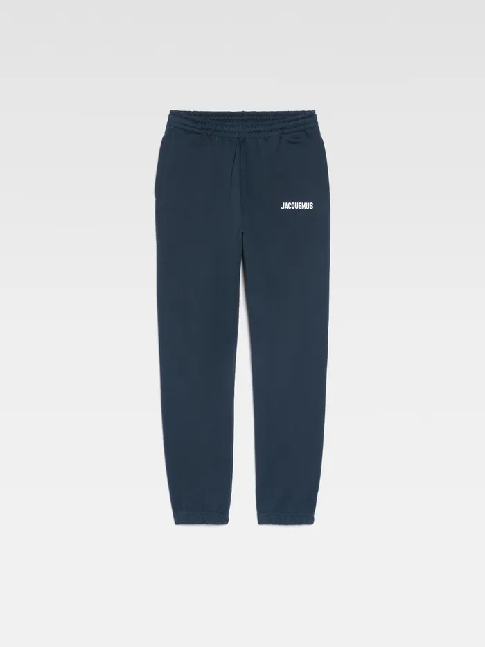 JACQUEMUS Sweatshirts and Joggings Logo Printed TrackPants Dark Navy 8211 Men