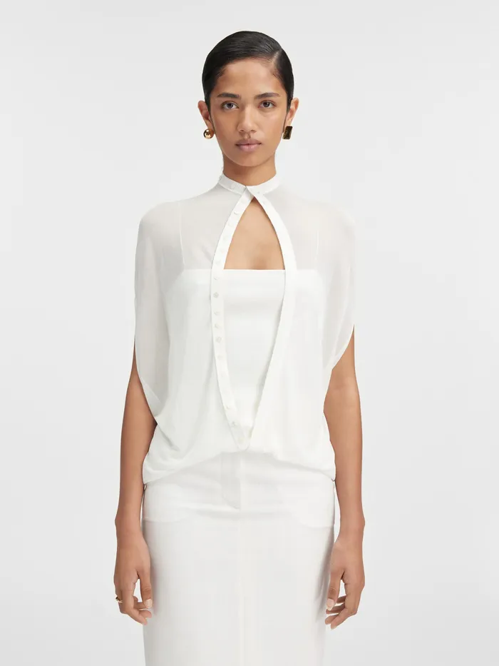 JACQUEMUS Tops Cape Top White 8211 Women