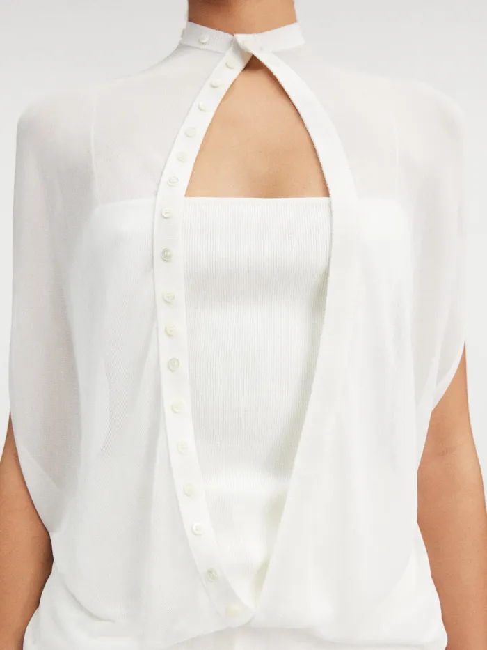 JACQUEMUS Tops Cape Top White 8211 Women