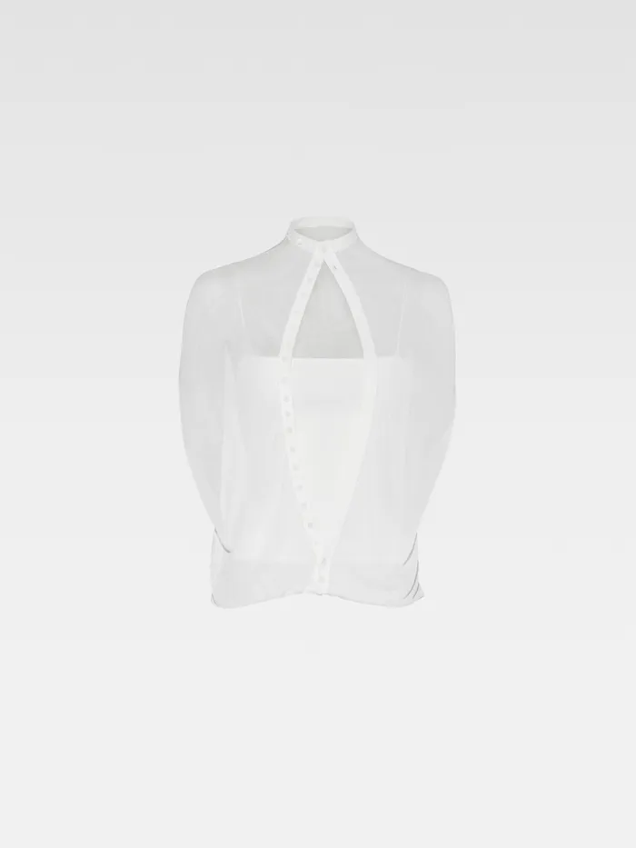 JACQUEMUS Tops Cape Top White 8211 Women
