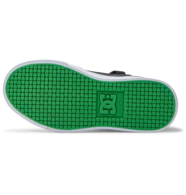 Kids Essentials DC Kids039 Pure High Elastic Lace Shoes BlackSplatter Kids Essentials DC Kids039 Pure High Elastic Lace Shoes BlackSplatter