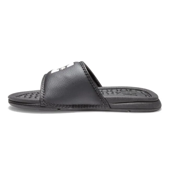 Kids Slides DC Kids039 Bolsa Slides BlackWhite Kids Slides DC Kids039 Bolsa Slides BlackWhite