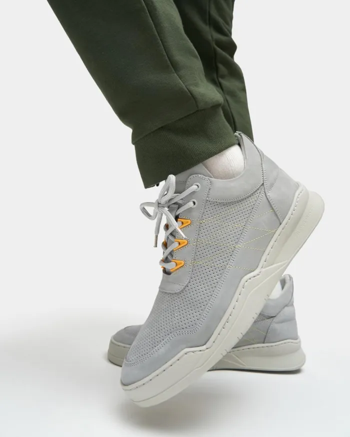 Low Top Tweek Grey MenWomen Filling Pieces Sneakers