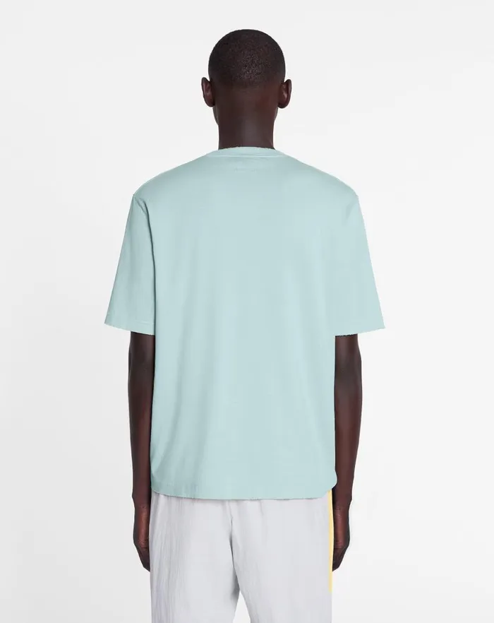Men Lanvin Tshirts and Polos Lanvin X Future Classic Eagle Print Tshirt Lanvin Blue Men Lanvin Tshirts and Polos Lanvin X Future Classic Eagle Print Tshirt Lanvin Blue