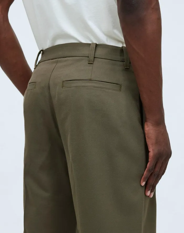 Men Pants Madewell CottonWool Blend Trousers