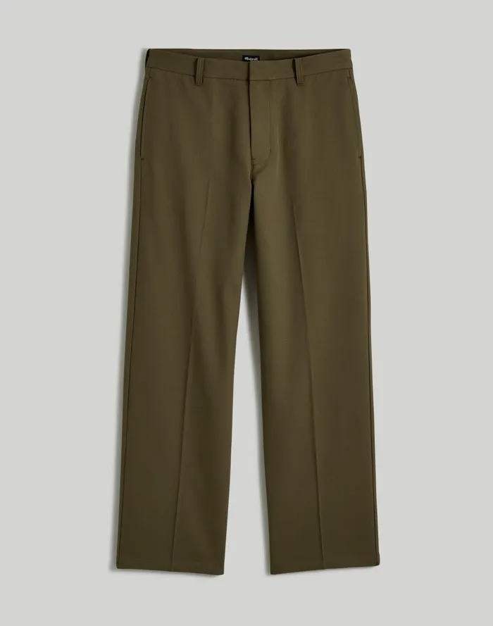 Men Pants Madewell CottonWool Blend Trousers
