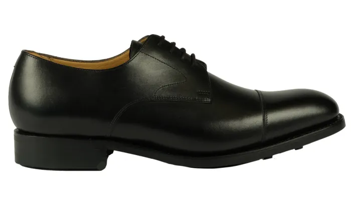 Morden 8211 Black Calf Mens Barker Shoes Derbys