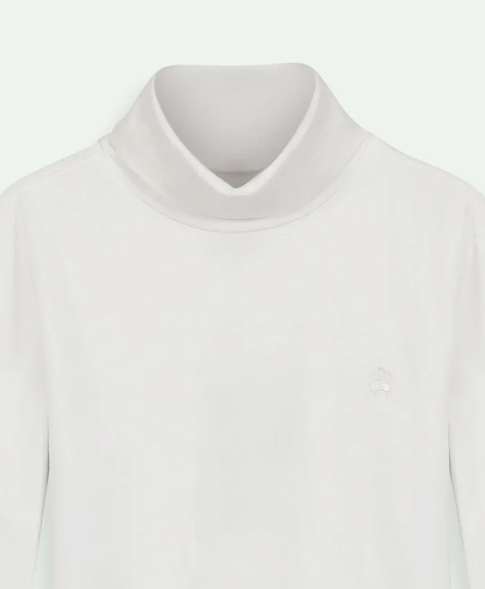 Polos TShirts andamp Sweats Kids Brooks Brothers Boys Stretch Cotton Turtleneck White