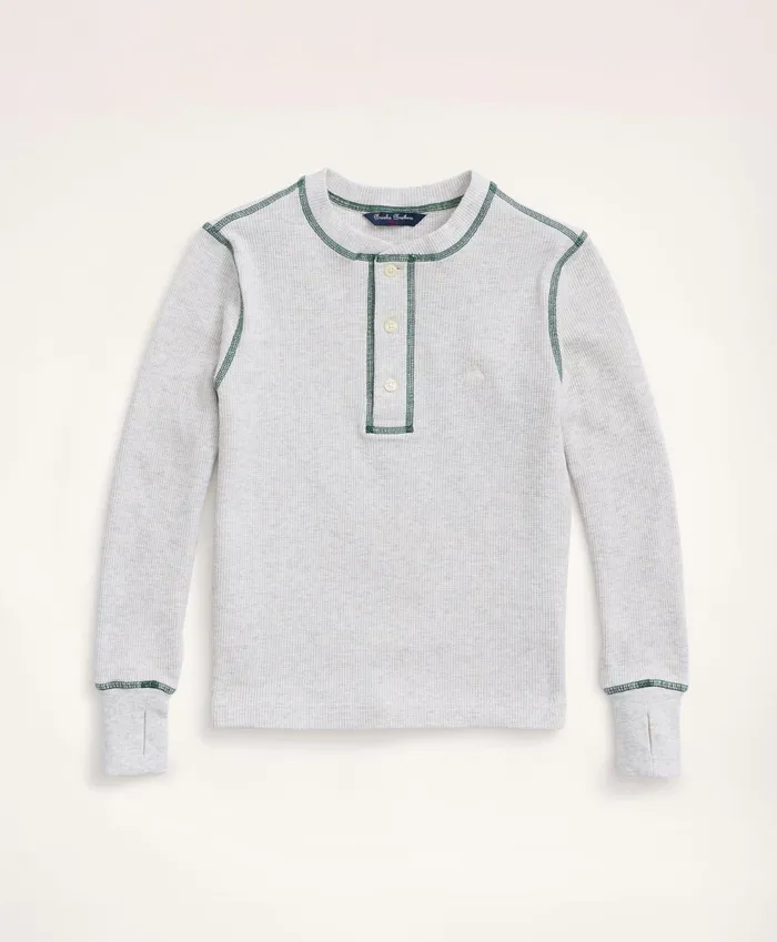 Polos TShirts andamp Sweats Kids Brooks Brothers Boys Stretch Cotton Waffle Henley Light Grey Heather Polos TShirts andamp Sweats Kids Brooks Brothers Boys Stretch Cotton Waffle Henley Light Grey Heather