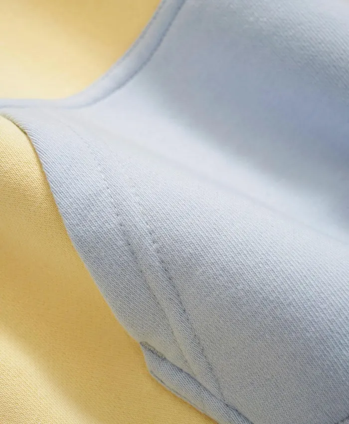 Polos TShirts andamp Sweats Kids Brooks Brothers Boys Terry Fun Hoodie Yellowmulti