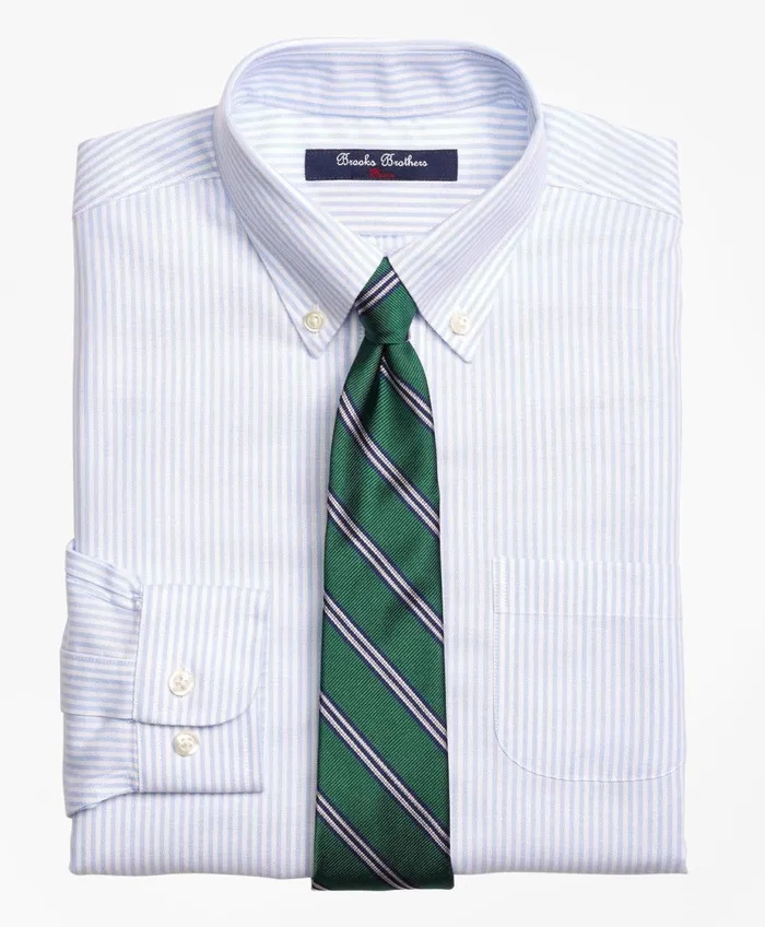 Shirts Kids Brooks Brothers Boys NonIron Supima Cotton Oxford Stripe Dress Shirt Blue Shirts Kids Brooks Brothers Boys NonIron Supima Cotton Oxford Stripe Dress Shirt Blue