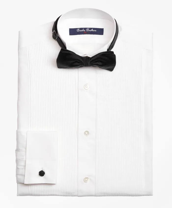 Shirts Kids Brooks Brothers Boys Tuxedo Dress Shirt White