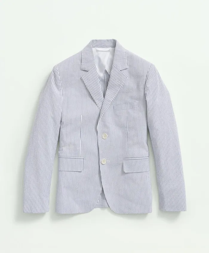 Suits andamp Sport Coats Kids Brooks Brothers Boys Stretch Cotton Seersucker Jacket Blueivory Suits andamp Sport Coats Kids Brooks Brothers Boys Stretch Cotton Seersucker Jacket Blueivory