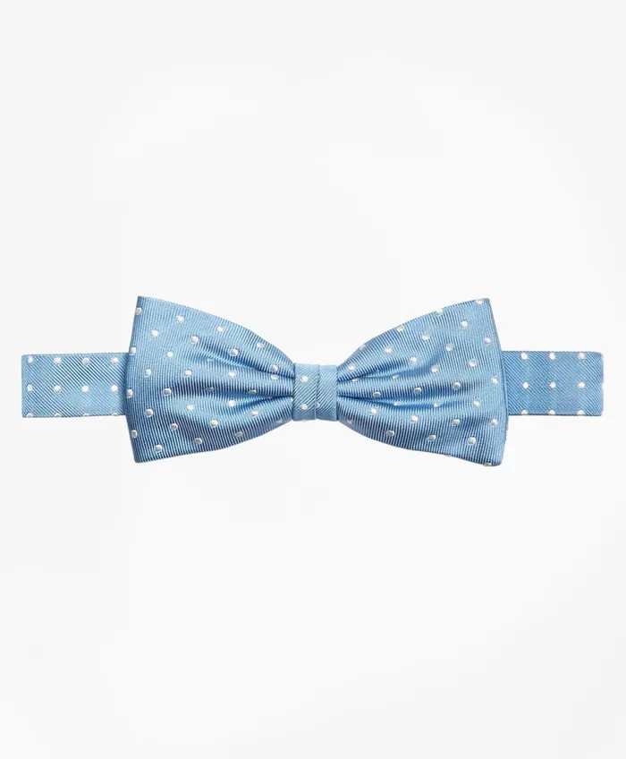 Ties andamp Belts Kids Brooks Brothers Boys Dot PreTied Bow Tie Blue