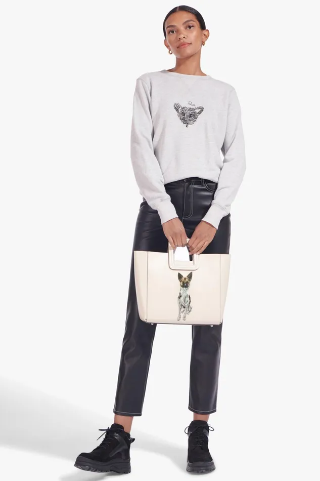 Women Custom Handbags STAUD STAUD CUSTOM SHIRLEY LEATHER BAG CREAM Women Custom Handbags STAUD STAUD CUSTOM SHIRLEY LEATHER BAG CREAM