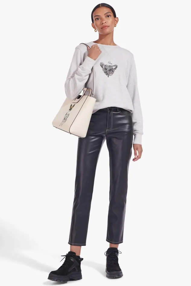 Women Custom Handbags STAUD STAUD CUSTOM SHIRLEY LEATHER BAG CREAM Women Custom Handbags STAUD STAUD CUSTOM SHIRLEY LEATHER BAG CREAM