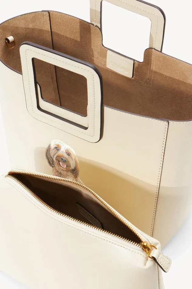 Women Custom Handbags STAUD STAUD CUSTOM SHIRLEY LEATHER BAG CREAM Women Custom Handbags STAUD STAUD CUSTOM SHIRLEY LEATHER BAG CREAM