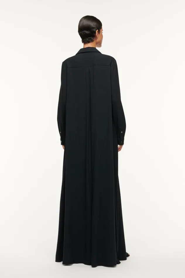 Women Dresses STAUD STAUD ALESSIO DRESS BLACK Women Dresses STAUD STAUD ALESSIO DRESS BLACK