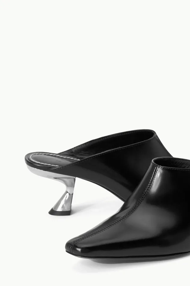 Women Mules and Flats STAUD STAUD JAX MULE BLACK METALS Women Mules and Flats STAUD STAUD JAX MULE BLACK METALS
