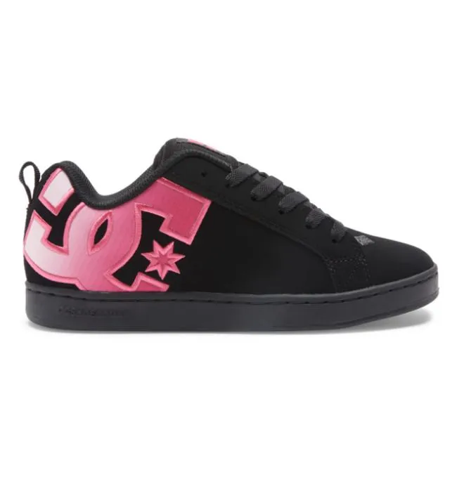 Women Sneakers DC Women039s Court Graffik Shoes Black Gradient