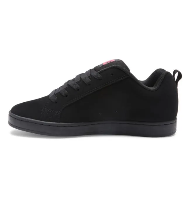 Women Sneakers DC Women039s Court Graffik Shoes Black Gradient Women Sneakers DC Women039s Court Graffik Shoes Black Gradient