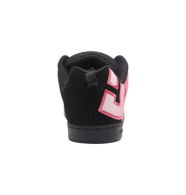 Women Sneakers DC Women039s Court Graffik Shoes Black Gradient Women Sneakers DC Women039s Court Graffik Shoes Black Gradient