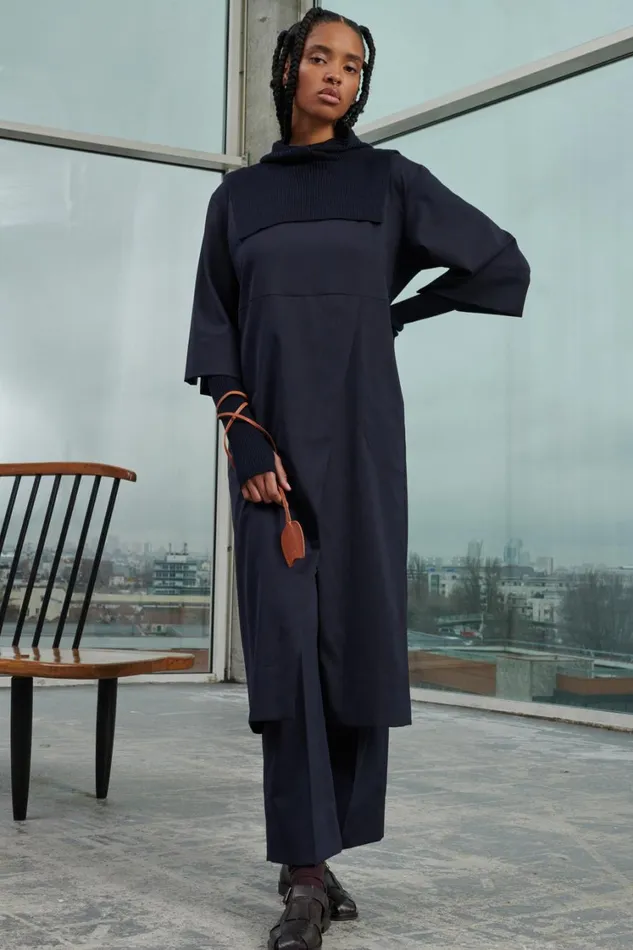 Women VERCORS DRESS Navy Soeur Dresses