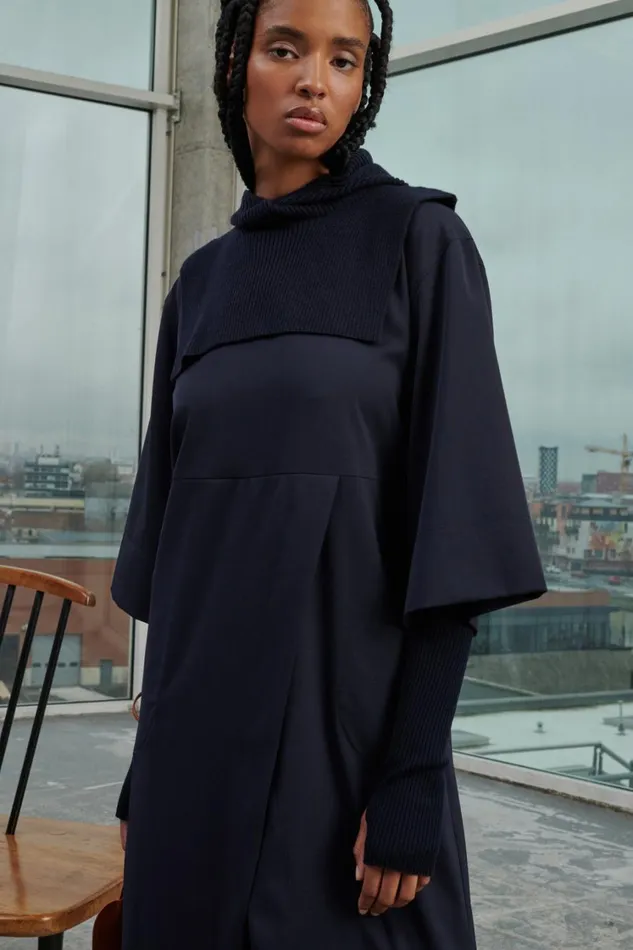 Women VERCORS DRESS Navy Soeur Dresses