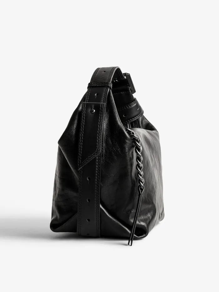 Women Zadig and Voltaire Leather Le Cecilia Bag Black