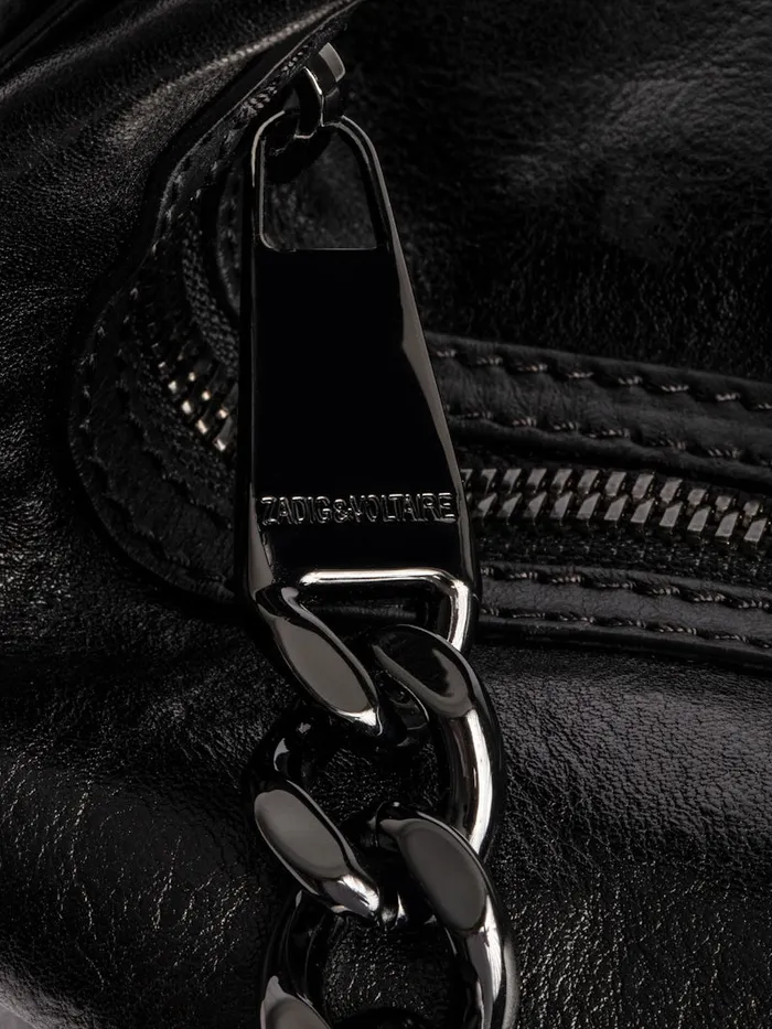 Women Zadig and Voltaire Leather Le Cecilia Bag Black