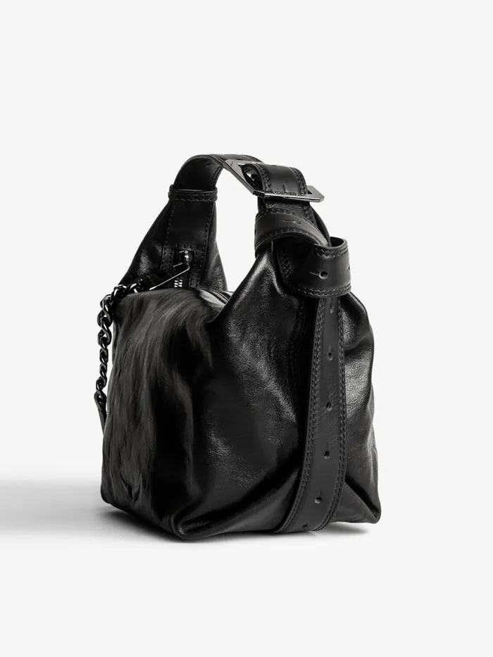 Women Zadig and Voltaire Leather Le Cecilia Bag Black