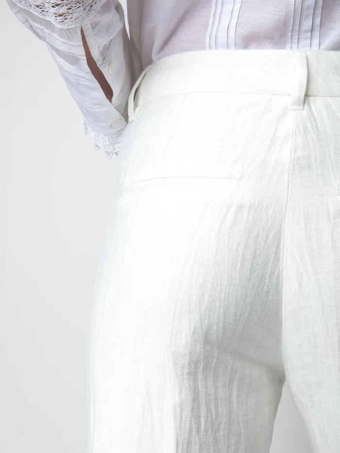 Women Zadig and Voltaire Suiting Pistol Pants White